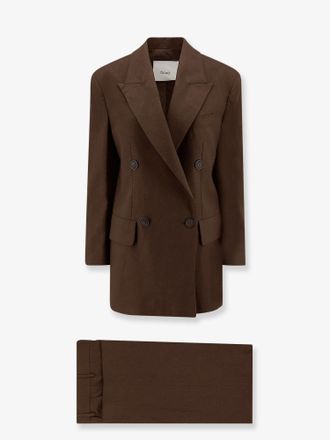 Hev&ograve; Tailleur Rocchetta in lino e viscosa - HEVO - gender_Woman