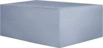 Beliani Funda De Pvc Poli&eacute;ster Gris Para Mobiliario De Jard&iacute;n 120 X 90 X 65 Cm Chuva