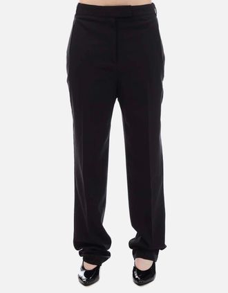 HUGO BOSS Womens Tahila Trousers - Black - Size: 10