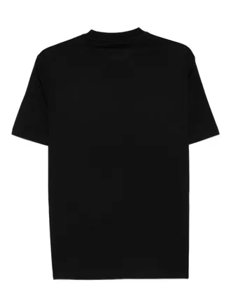 Emporio Armani Logo Cotton T-shirt - Black