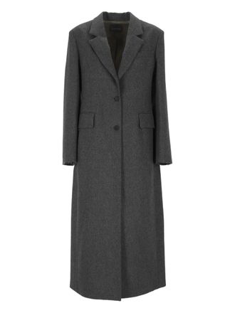 Lorena Antoniazzi button coat - Grey