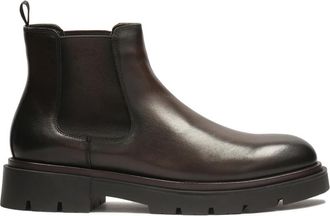 Kazar Bruine pantoffels met een dikke zool - Heren - Chelseaboots - Bruin - 44 EU - Schoenen