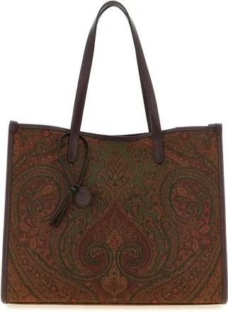 Etro Brown Love Trotter Large Tote