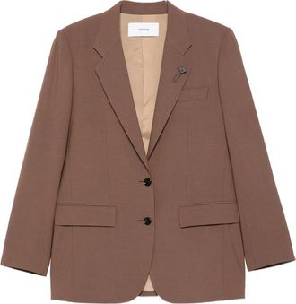 Lardini Button-fastening Flap-pocket Blazer