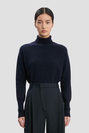 Victoria Beckham Marie Jumper In Navy - XS - Womens