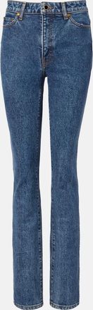 Khaite Daria mid-rise slim jeans