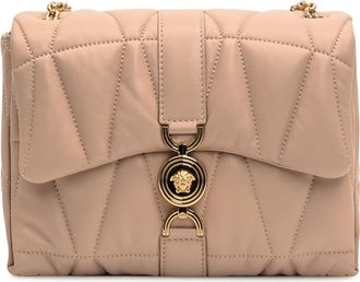 Versace Kleio Quilted Shoulder Bag