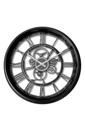 Westclox Gears 20 Inch Wall Clock in Black at Nordstrom Rack