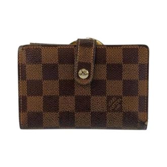 Louis Vuitton Pre-owned Wallets, female, Brown, Size: ONE SIZE Pre-owned Damier Compact Wallet