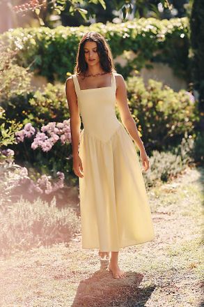 Peixoto Harlow Drop-Waist Midi Dress