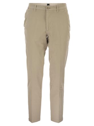 HUGO BOSS slim-fit chinobroek van stretchkatoen
