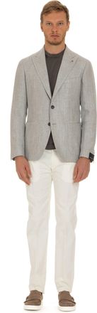 Tagliatore Silk-Linen-Cotton Montecarlo Jacket