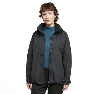 Peter Storm WoMens Lakeside Waterproof 3-in-1 Hiking Jacket with Removable Micro-fleece - Black - Size 22 UK