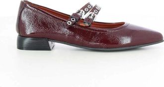 Mjus Bordeaux Damesschoenen Stijlvol Model - Dames - Ballerinas - Rood - 38 EU - Schoenen