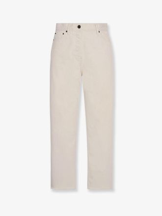 The Row Pantaloni Fortino in cotone organico - THE ROW - gender_Woman