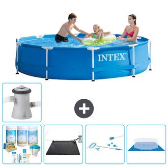 Intex Piscina Con Estructura Redonda - 305x76 Cm - 7-piezas S20994