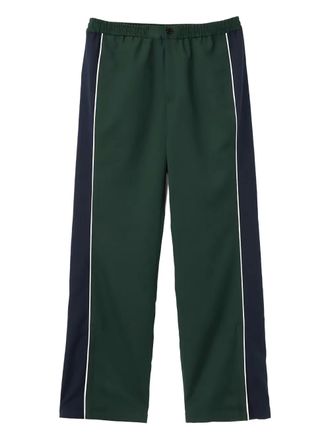 AMBUSH Pantaloni sportivi con righe laterali - Verde