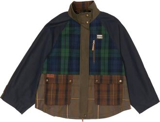 Bimba & Lola Geruit jack met ritssluiting - Blauw