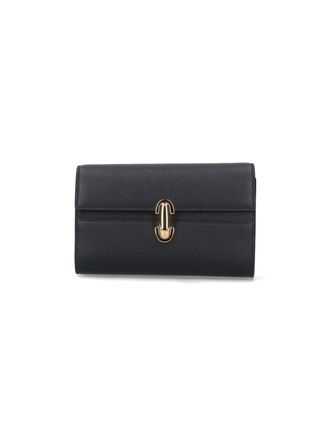Savette Textured Hammered Calfskin Leather Mini Shoulder Bag