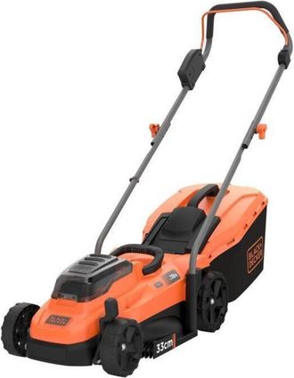 Black+Decker Cortac&eacute;sped Inal&aacute;mbrico 18v, 33 Cm - Black+decker - Con 2 Bater&iacute;as 18v 2.0ah - Cargador - Bcmw3318l2-qw