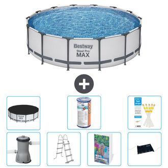 Bestway Piscina Bestway Steel Pro Max Redonda - 427x122 Cm - 8-piezas S619