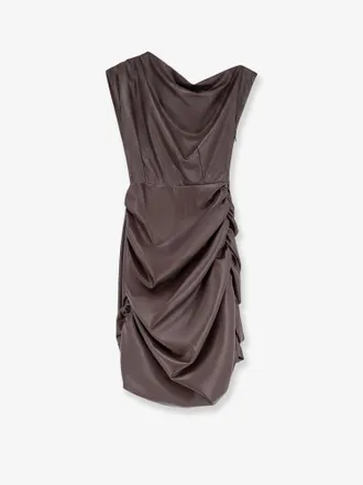 Actualee Vestito corto in ecopelle - ACTUALEE - gender_Woman