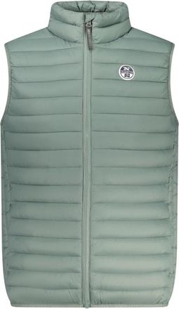 North Sails Groene Polyamide Jas - Heren - Bodywarmers - Groen - 2XL - Jassen