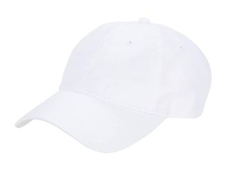 Lacoste Solid Training Mens Cap Mens Caps White, Polyester
