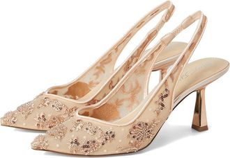 Blue by Betsey Johnson Nikki High Womens Heels Blush : 6.5 M, Synthetic