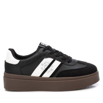 Xti Womens Casual Sneakers In Black
