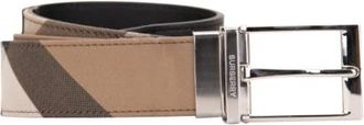 Burberry Riemen - unisex - Riemen - Bruin - 85 CM - Katoen - Accessoires
