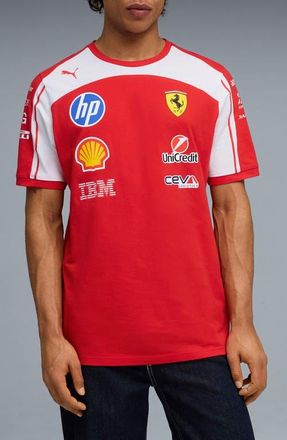 Puma Scuderia Ferrari Replica T-Shirt in Puma Red at Nordstrom, Size Xx-Large