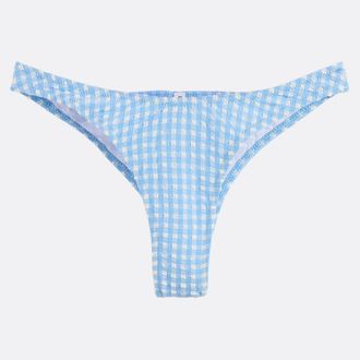La Redoute Collections Geruite bikinislip, string, Handtekening JOHANE