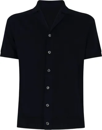 Daniele Alessandrini Heren, Tops, Blauw, Maat: XL