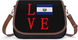 Generic ElSalvador Lover Fashion Womens Crossbody Bags Novelty Handbag Shoulder Bag Purse