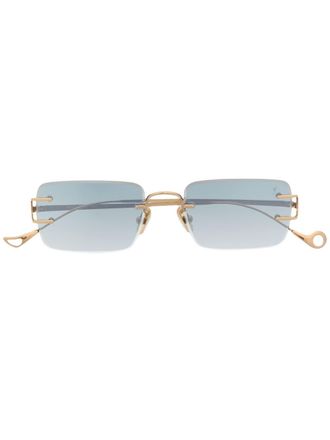 Eyepetizer Dillinger square-frame sunglasses - Gold