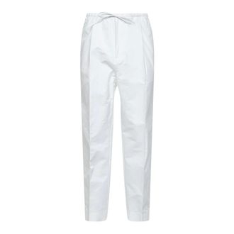 Bottega Veneta Cropped Trousers, male, White, Size: XS Bottega Veneta Rtw