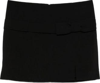 Twinset Bow-detail Mini Skirt