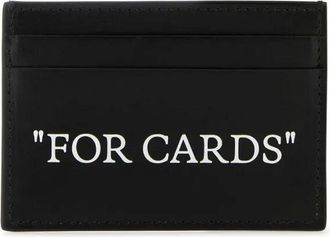 Off-white Quote Card Case