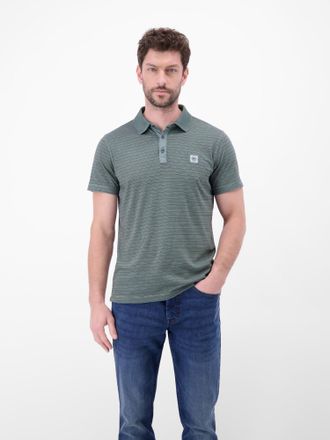 Lerros Poloshirt LERROS Poloshirt mit Fineliner-Optik, 100 % Baumwolle, Herren, Gr. XXL, storm grau, 100% Baumwolle, ohne Ausschnitt, Shirts Poloshirt