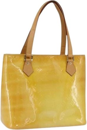 Louis Vuitton Pre-owned Tote Bags, female, Yellow, Size: ONE SIZE Pre-owned Vintage Tote Bag