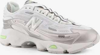 New Balance Mens 1000 Mesh Sneakers White Mesh-Gomma Trainers Mesh/gomma