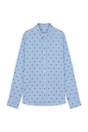 Maison Kitsun&eacute; Maison Kitsune | Profile Fox Casual Shirt - M