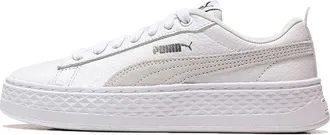 Puma (WMNS) PUMA Smash Platform Low White 366487-06