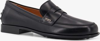 Tod's Womens Loafers Gommini Leather Black