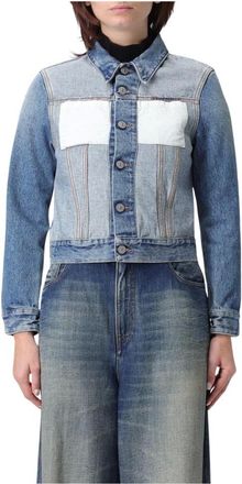 Maison Margiela Dames, Jassen, Blauw, Maat: S