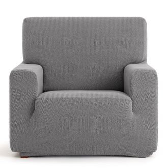 Eysa Funda de sill&oacute;n biel&aacute;stica gris 80 - 120 cm