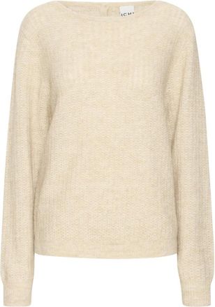 Ichi Mujer, Jerseys, Beige, Talla: M