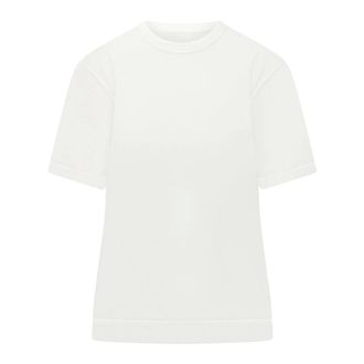 Ami T-Shirts, female, White, Size: 2XS Classic Fit Crewneck T-Shirt