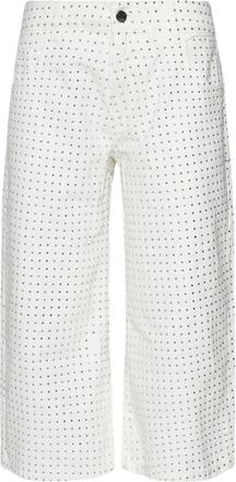 Silvian Heach Gpp 26037-X Bermuda - Dames - Korte Broeken - Wit - W26 - Korte Broeken